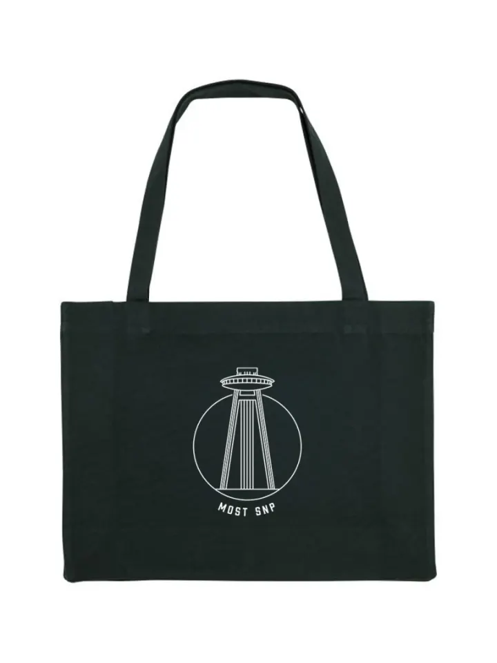 Shopping Bag Icon SNP Bridge / Bratislava / Slovakia