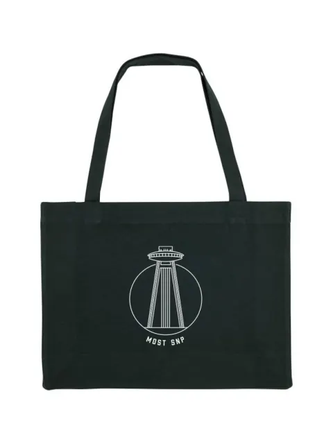 Shopping Bag Icon SNP Bridge / Bratislava / Slovakia