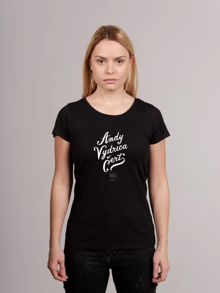 T-shirt Woman Andy, vydrica čert / Bratislava / Slovakia