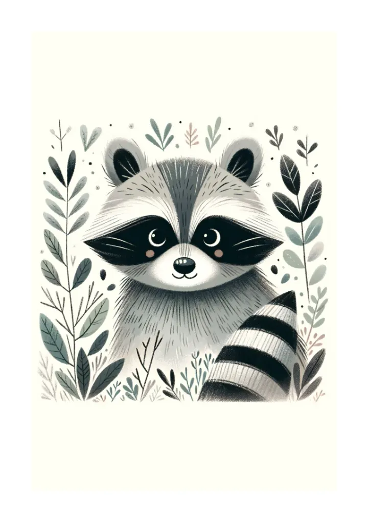 Cute Racoon