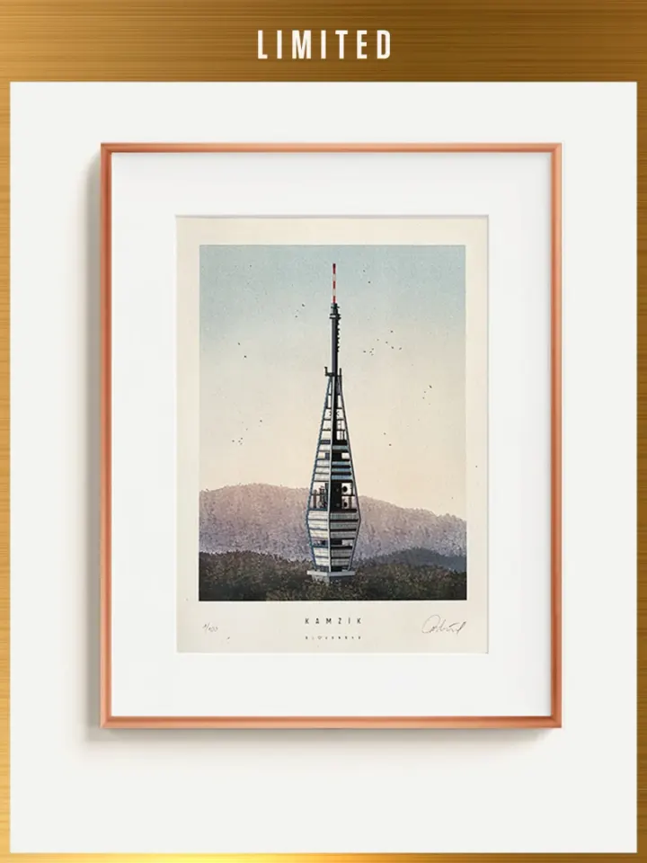 Limited Print Kamzík Tower / Bratislava / Slovakia