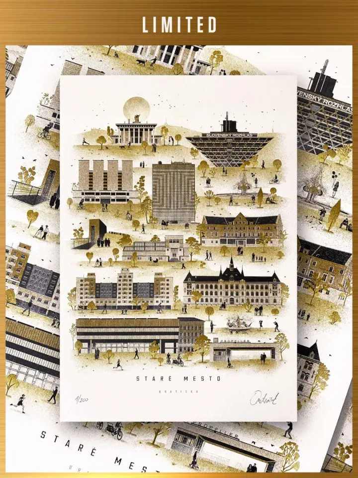Limited Print Staré Mesto / Bratislava / Slovakia