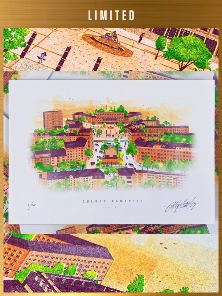 Limited Print Dulovo námestie / Bratislava / Slovakia