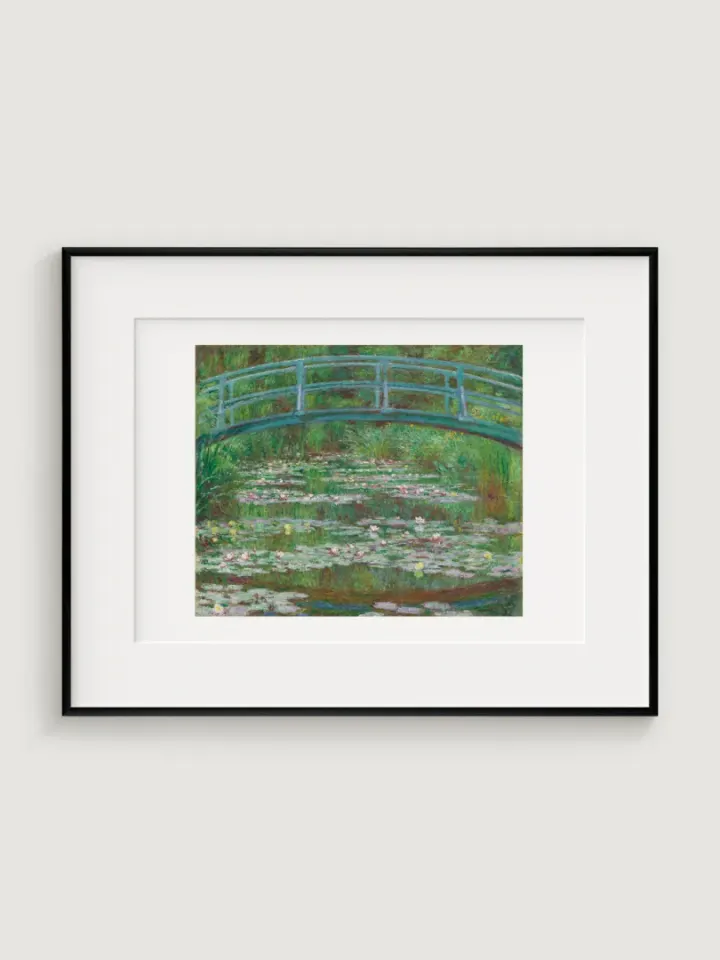 The Japanese Footbridge, Claude Monet, 1899