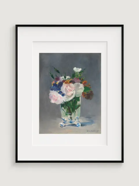 Flowers in a Crystal Vase, Edouard Manet, 1882
